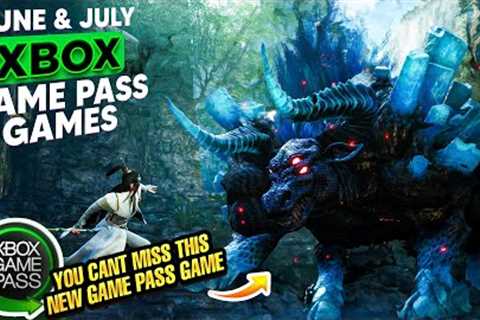12 NEW XBOX GAME PASS GAMES REVEALED THIS JULY &amp; JUNE