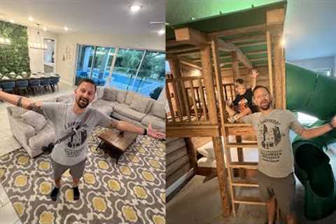 Hidden Gem Vacation Rental Home Near Disney! | Treehouse Cabin Room, Seven Dwarfs Mine Room &amp;..