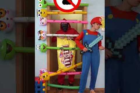Best game play at home, Funny family play games for Christmas 002 #shorts by PIBABU