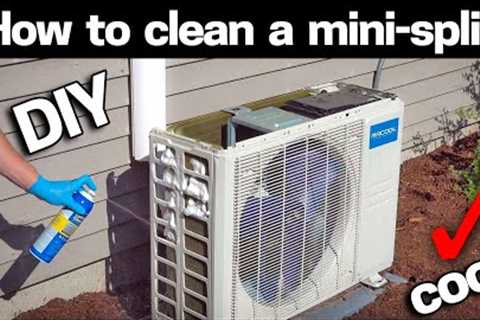 How To Clean your AC Mini Split &amp; Coil Like a Pro - Blow COLD Air &amp; Save money