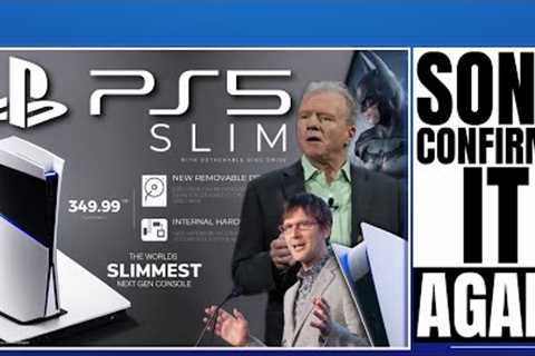 PLAYSTATION 5 - PS5 SLIM REVEAL &amp; ANNOUNCEMENT TIME / SONY CONFIRMED IT AGAIN ! / SONY X BATMAN ..