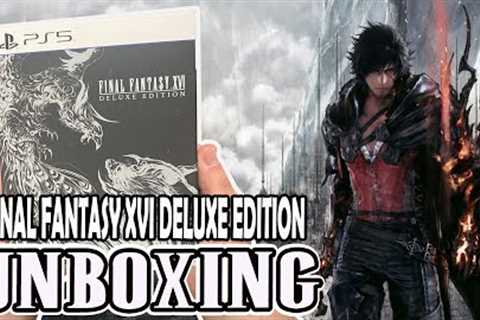 Final Fantasy XVI Deluxe Edition (PS5) Unboxing