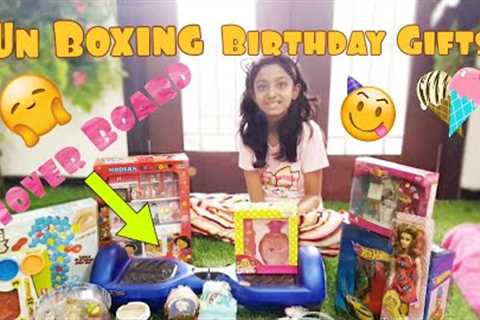 Surprise Unboxing Birthday Gifts