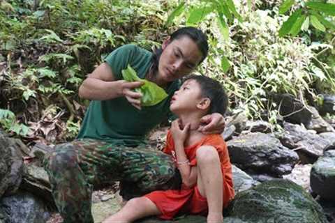 found a lost boy in the forest, farm life, survival alone