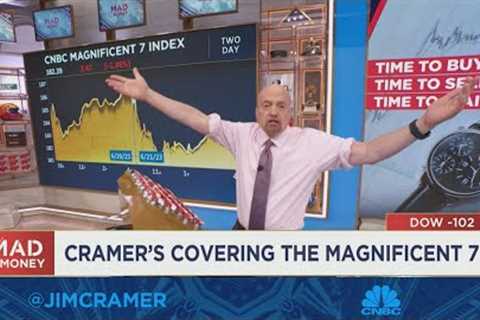 When it comes to the stock market 'I recommend sitting on your hands right now', says Jim Cramer