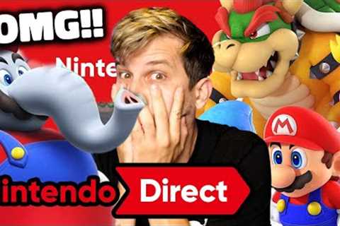 June Nintendo Direct REACTION! From 'No Games' to BEST DIRECT EVER?!