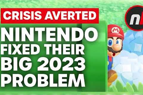 Nintendo Just Fixed Their Big 2023 Switch Problem