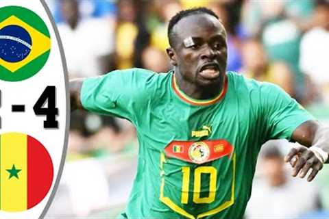 Brazil vs Senegal 2-4 - All Gоals &amp; Extеndеd Hіghlіghts - 2023 Mane GOAL