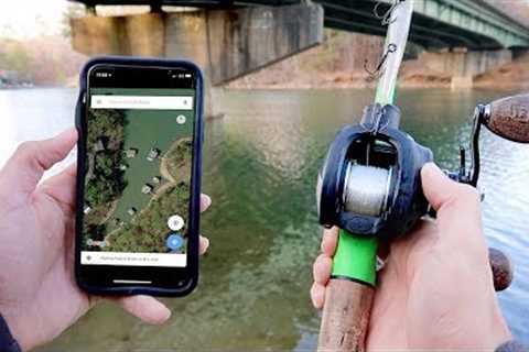 Find The BEST Bank Fishing Spots (Bass Fishing Tips)