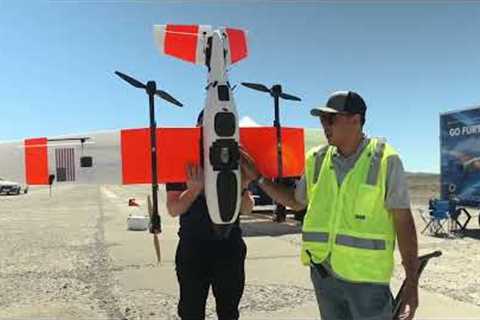 CENSYS Sentaero BVLOS Drone Demo | VTOL UAS by CENSYS Technologies Corporation