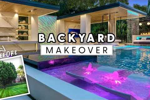 From Residence To Resort! Drastic Backyard MAKEOVER!