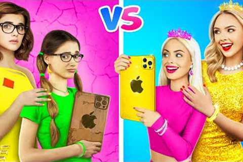 Rich Mom vs Poor Mom | Giga Rich &amp; Broke Teen’s Life in Family Situations by RATATA BOOM