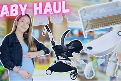 BABY SHOPPING AND HAUL + NAME REVEAL! ☺️