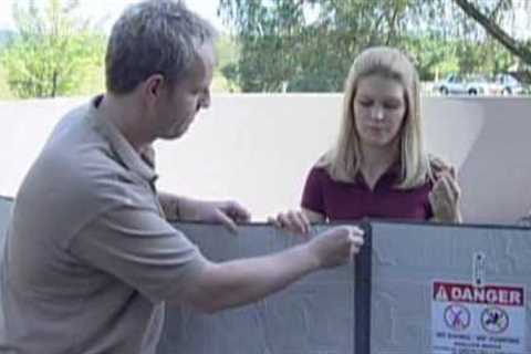 Round Above Ground Pool Installation from Pool Supplies Canada