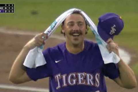 LSU WALK-OFF WINNER‼ THE TIGERS ARE GOING TO THE MCWS FINALS 🐯