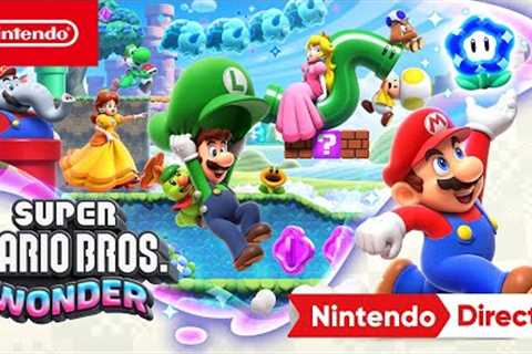 Super Mario Bros. Wonder - Nintendo Direct 6.21.2023