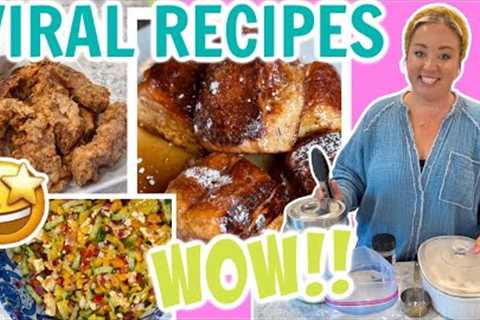 YOU WON'T BELIEVE HOW GOOD THESE RECIPES ARE | MAKING VIRAL RECIPES &amp; WOW!!! | MUST TRY FOOD