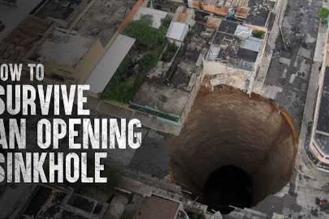 How to Survive an Opening Sinkhole