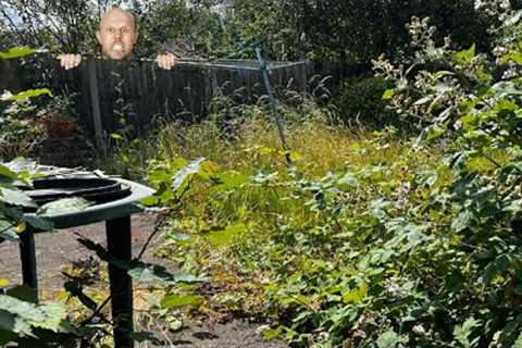 Nosy NEIGHBOR Stopped Us While We Clear This OVERGROWN Yard...