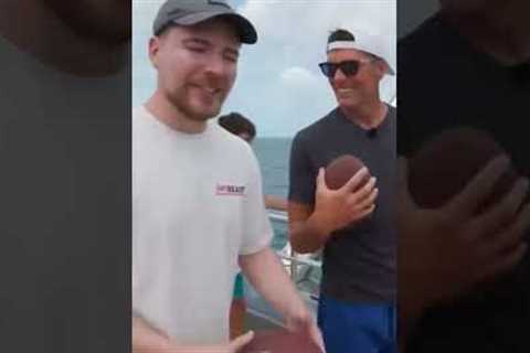Tom Brady Makes it Look Too Easy 🔥 via @MrBeast