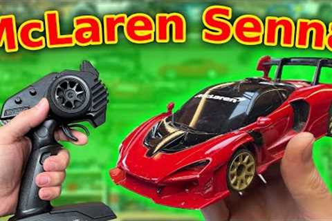 Mini McLaren Senna RC Racing Car is too fast