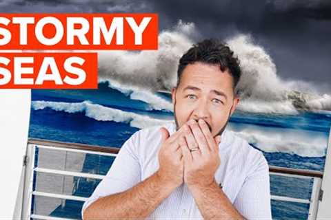 Our Cruise Ship is CAUGHT IN STORMY SEAS!