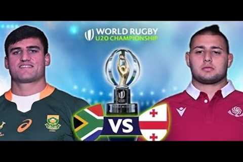 U20 Rugby World Cup Highlights - South Africa U20 v Georgia U20
