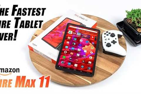 Fire Max 11 First Look! The Most Powerful Amazon Tablet Yet! Hands On Testing
