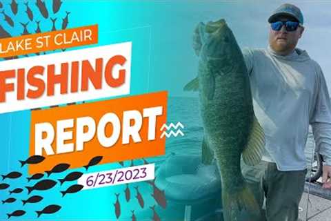 Lake St. Clair Fishing Report 6/23/2023