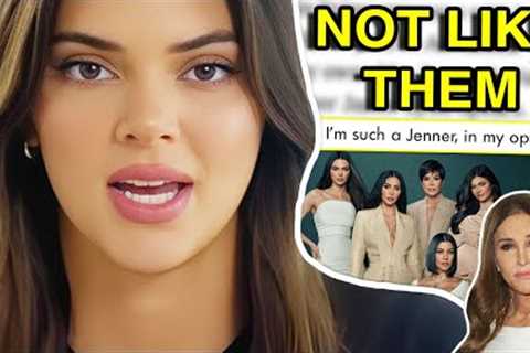KENDALL JENNER SPEAKS OUT AGAINST KARDASHIANS