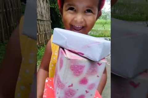 🥳 birthday mystery gifts 😱 #shorts