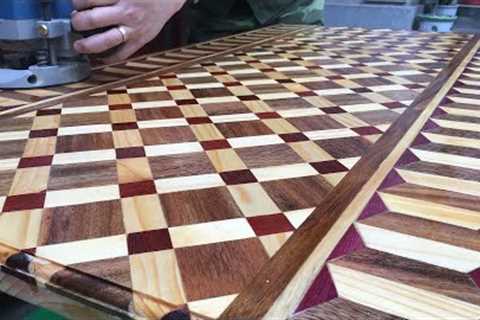 Creative Design ideas Woodworking - Beautiful and Unique DIY 3d Table