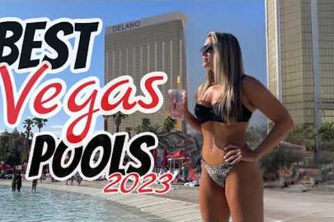 These are the VEGAS POOLS you should be going to in 2023!  #vegas #poolday