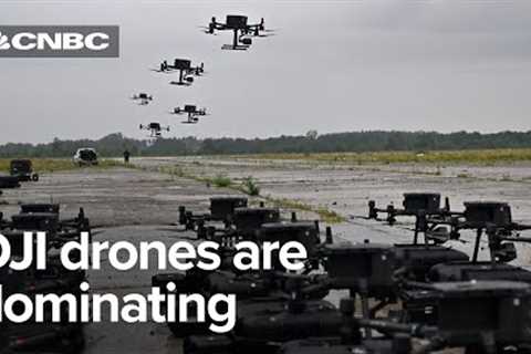 Chinese drone maker DJI is dominating the market – despite being blacklisted by the U.S.