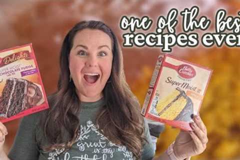 BOX CAKE MIX RECIPES YOU NEED TO MAKE | EASY DESSERTS | FEEDING THE BYRDS