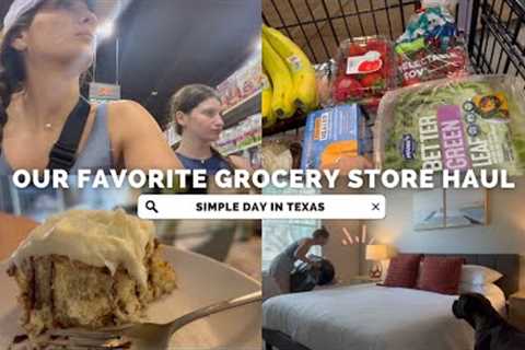 FIRST GROCERY HAUL BACK IN TEXAS from our favorite GROCERY STORE!
