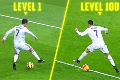Cristiano Ronaldo stepovers but they get crazier and crazier...