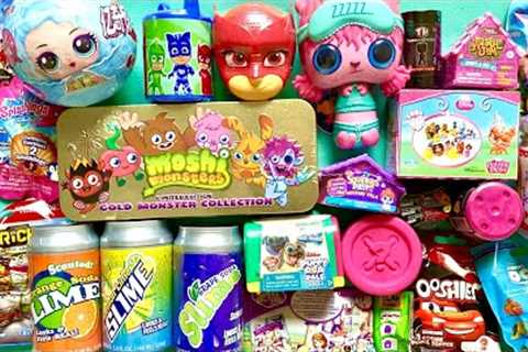 ASMR 35 SURPRISES Hello Kitty Color Reveal Satisfying Unboxing TOYS NO Talking Video
