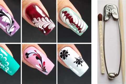 Easy Nailart within 2 minutes || Nailart at Home #nailart #naildesign #nailtutorial