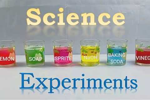 Top 10 Amazing Science Experiments &amp; Tricks