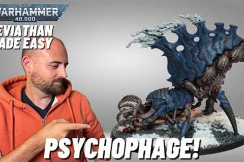 How to paint the Psychophage from Leviathan for Tyranids in #new40k!