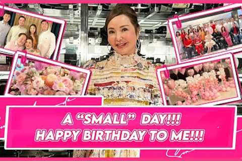 SIMPLE BIRTHDAY CELEBRATION! THANK YOU FOR ALL THE GIFTS AND GREETINGS! | Small Laude