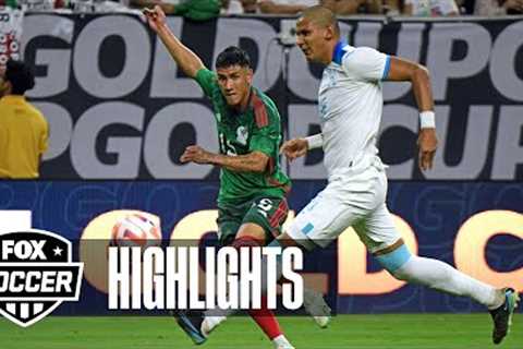 Mexico vs. Honduras Highlights | CONCACAF Gold Cup