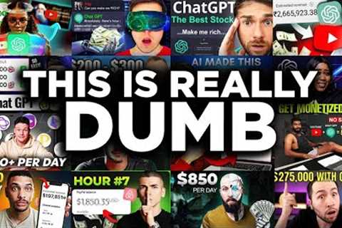 The AI Hustle - No... ChatGPT Will NOT Make You $300 A Day.
