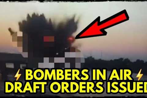 ⚠️ ALERT: MILITARY DRAFT BEGINS, NATO BLOWS UP Bridge in CRIMEA! RUSSIAN BOMBERS AIRBORNE