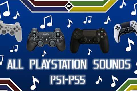 🎮 ALL SONY PLAYSTATION SOUNDS (PS1-PS5) 🎮