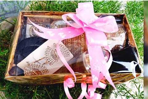 Jewelry and Makeup Gift Box | Jewelry Gift Packing Diy | Engagement/Nikkah/Wedding Trousseau Packing