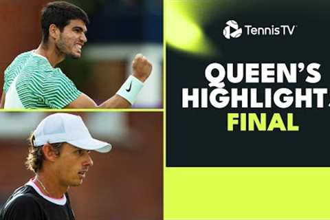 Carlos Alcaraz vs Alex De Minaur For The Title! | Queen's 2023 Final Highlights