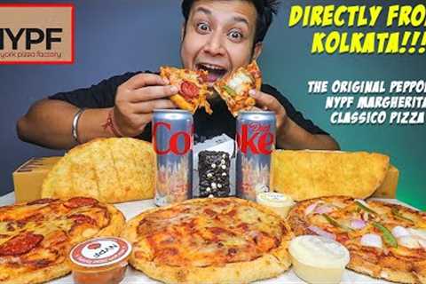 NYPF Beats DOMINOS FINALLY!!!! The Original Pepperoni, Margherita &amp; Classico, Garlic Bread..