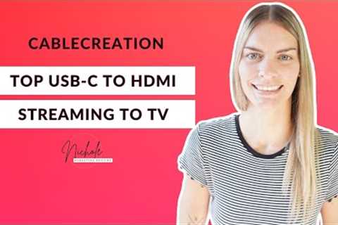 You Won't Believe What This $15 Amazon Product Can Do! Stream Laptop To TV With USB-C to HDMI Cord.